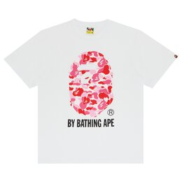 A BATHING APE: Белая футболка 