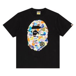 A BATHING APE: Чёрная футболка 