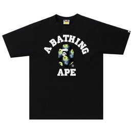 A BATHING APE: Чёрная футболка 