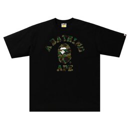 A BATHING APE: Чёрная футболка 