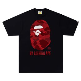 A BATHING APE: Чёрная футболка 