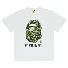 A BATHING APE: Белая футболка 