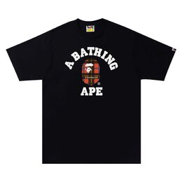 A BATHING APE: Чёрная футболка 