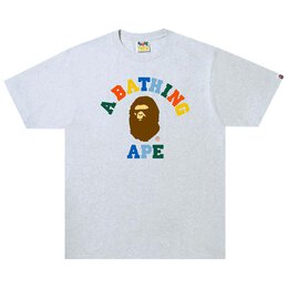 A BATHING APE: Серая футболка 