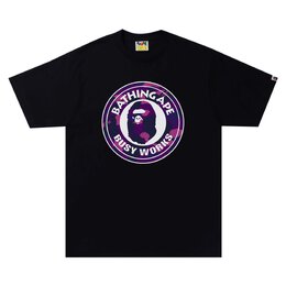 A BATHING APE: Чёрная футболка 