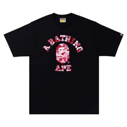 A BATHING APE: Чёрная футболка 