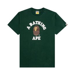 A BATHING APE: Зелёная футболка 