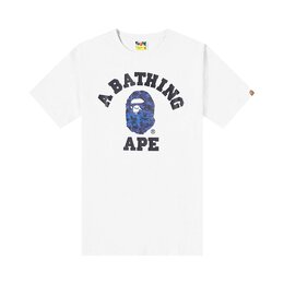 A BATHING APE: Белая футболка 