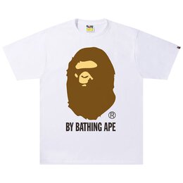 A BATHING APE: Белая футболка 