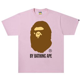 A BATHING APE: Розовая футболка 