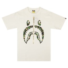 A BATHING APE: Белая футболка 