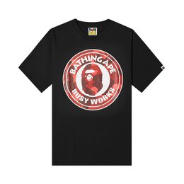 A BATHING APE: Чёрная футболка 