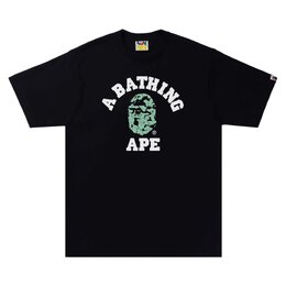 A BATHING APE: Чёрная футболка 