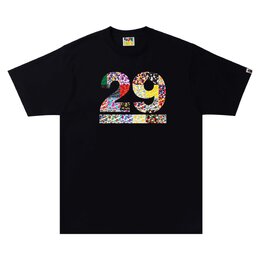 A BATHING APE: Чёрная футболка 