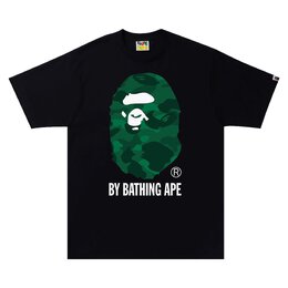 A BATHING APE: Чёрная футболка 