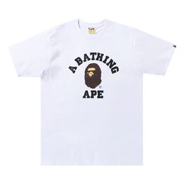 A BATHING APE: Белая футболка 