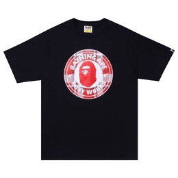 A BATHING APE: Чёрная футболка 