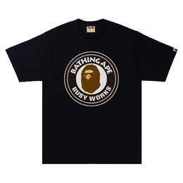 A BATHING APE: Чёрная футболка 