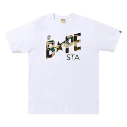 A BATHING APE: Белая футболка 