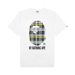 A BATHING APE: Белая футболка 