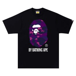 A BATHING APE: Чёрная футболка 