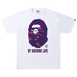 A BATHING APE: Белая футболка 