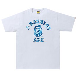 A BATHING APE: Белая футболка 