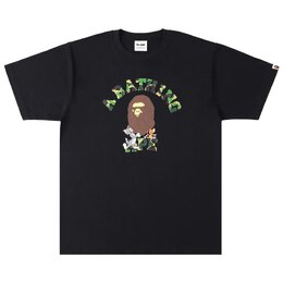 A BATHING APE: Чёрная футболка 