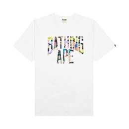 A BATHING APE: Белая футболка 