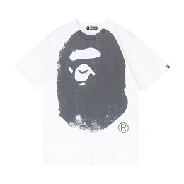 A BATHING APE: Белая футболка 