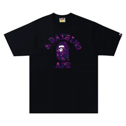 A BATHING APE: Чёрная футболка 