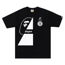 A BATHING APE: Чёрная футболка 