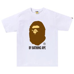 A BATHING APE: Белая футболка 