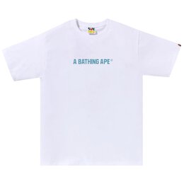 A BATHING APE: Белая футболка 