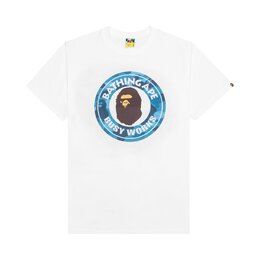 A BATHING APE: Белая футболка 