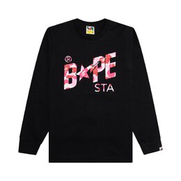 A BATHING APE: Чёрная футболка 