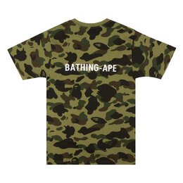 A BATHING APE: Зелёная футболка 