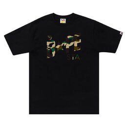 A BATHING APE: Чёрная футболка 