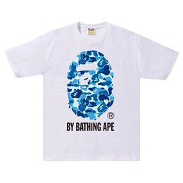 A BATHING APE: Белая футболка 