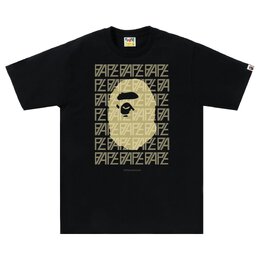 A BATHING APE: Чёрная футболка 