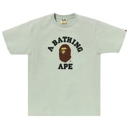 A BATHING APE: Зелёная футболка 