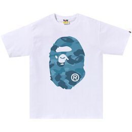 A BATHING APE: Белая футболка 