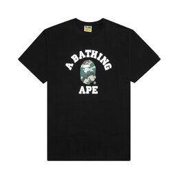 A BATHING APE: Чёрная футболка 