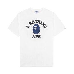 A BATHING APE: Белая футболка 