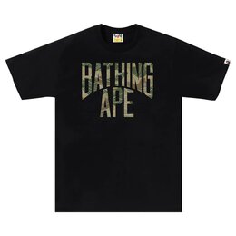 A BATHING APE: Чёрная футболка 