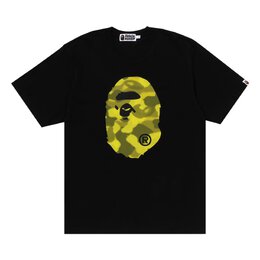 A BATHING APE: Чёрная футболка 