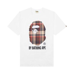 A BATHING APE: Белая футболка 