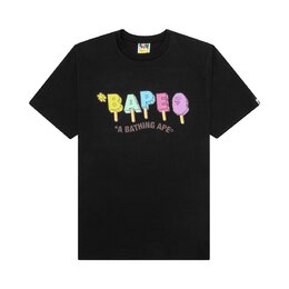 A BATHING APE: Чёрная футболка 