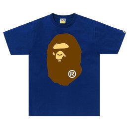 A BATHING APE: Синяя футболка 