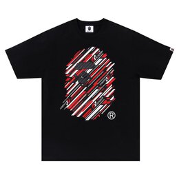 A BATHING APE: Чёрная футболка 